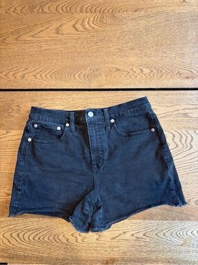 Madewell high-rise denim shorts